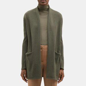 Theory Wool Cashmere Cozy Cardigan Duster